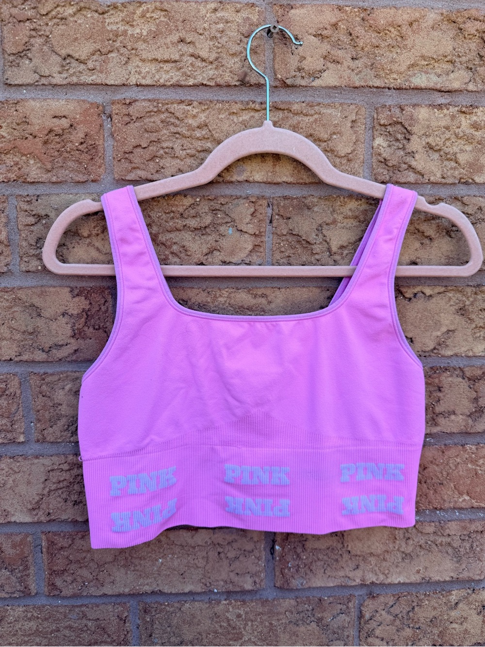 💫4/$25 • Victoria's Secret PINK Seamless Logo Sports Bra